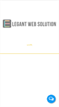 Mobile Screenshot of elegantwebsolution.com